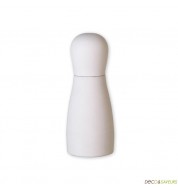 Moulin à poivre et sel POP couleur blanc